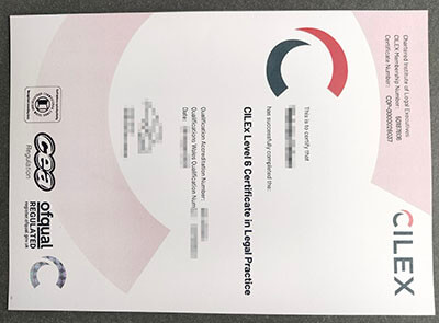 purchase realistic CILEx Qualification certificate