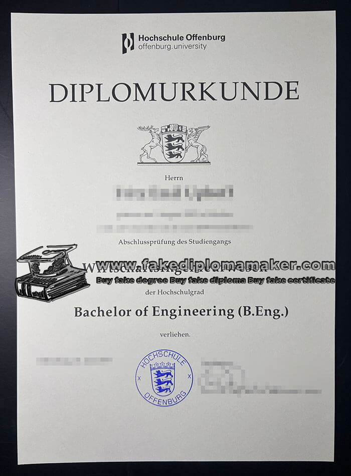 purchase rearealistic Hochschule Offenburg diploma