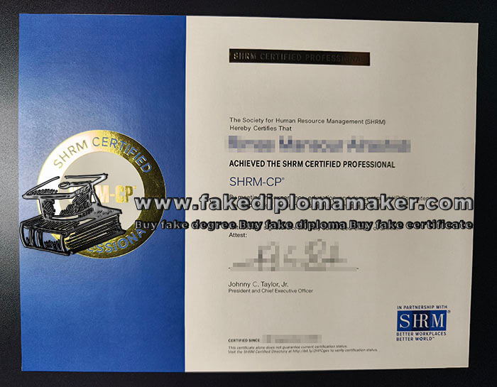 purchase realistic SHRM-CP certificate