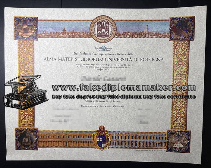 purchase realistic Universita di Bologna diploma