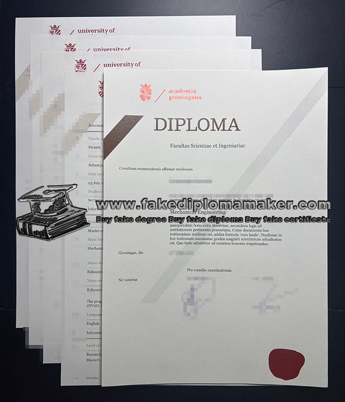 purchase realistic Academia Groningana diploma