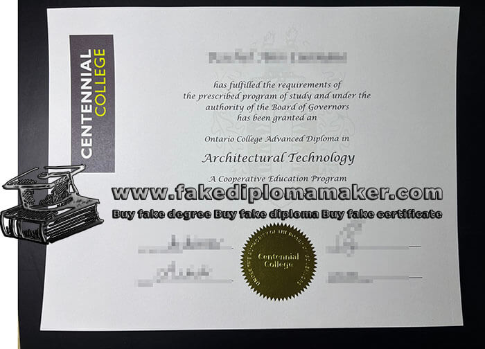 purchase realistic Centennial College Architectural of Tokyo diploma