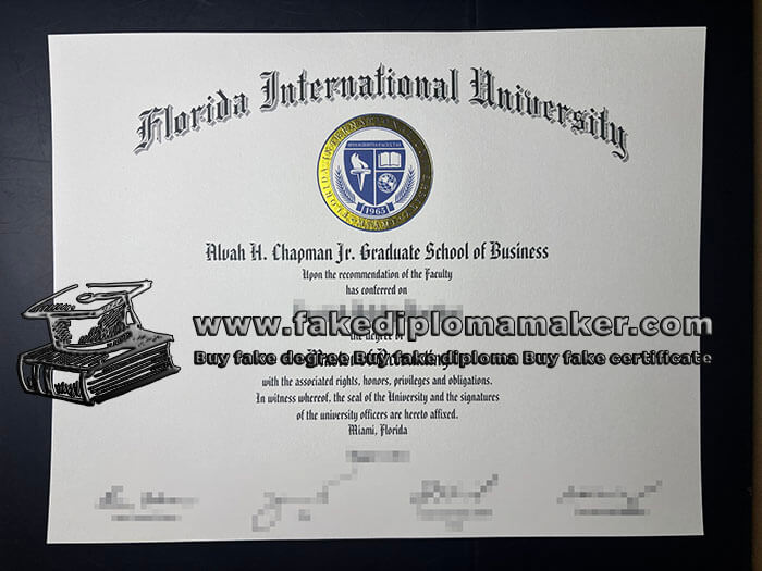 purchase realistic Florida International University diploma