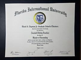 purchase realistic Florida International University degree