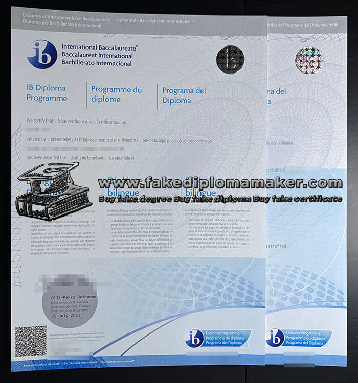 purchase realistic International Baccalaureate Diploma