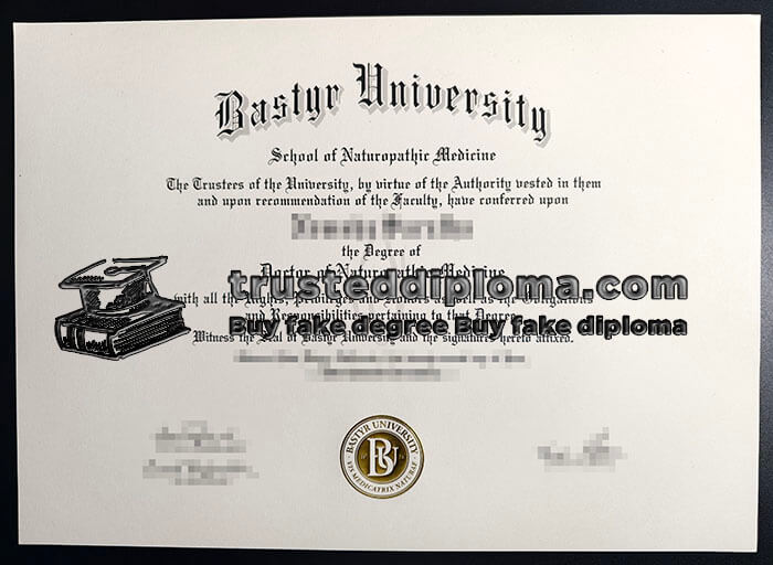 purchase realistic Bastyr University diploma