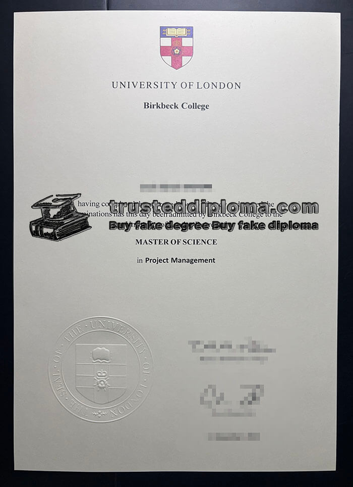 purchase realistic Birkbeck, University of London diploma