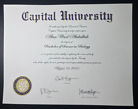 purchase realistic Capital University degree