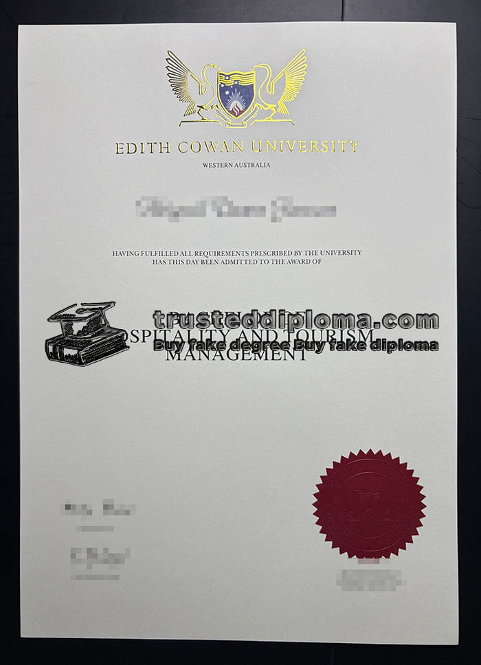 purchase realistic Edith Cowan University diploma