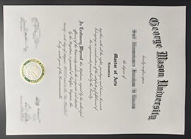 purchase realistic George Mason University degree