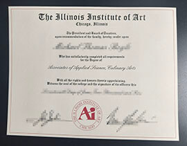 purchase realistic Illinois Institute of Art Chicago degree