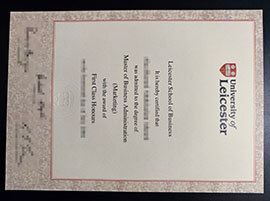 purchase realistic Leicester School of Business degree