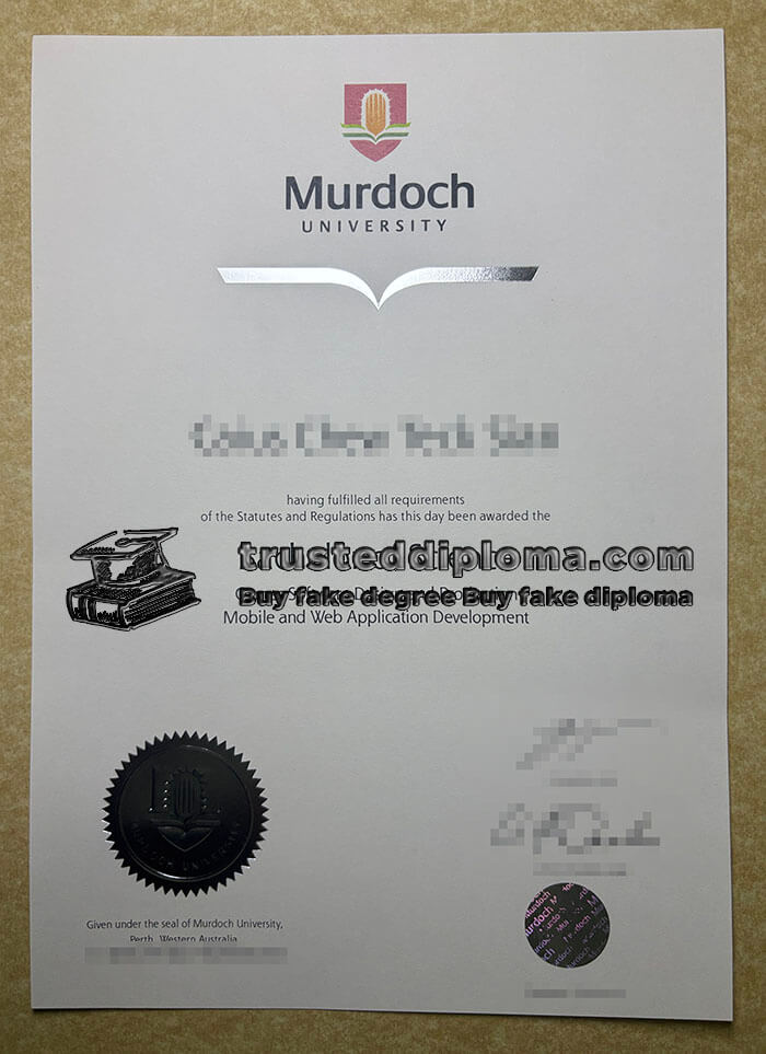purchase realistic Murdoch University diploma