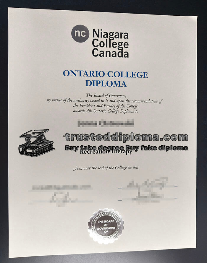 purchase realistic Niagara College diploma