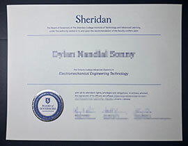 purchase realistic Sheridan College diploma