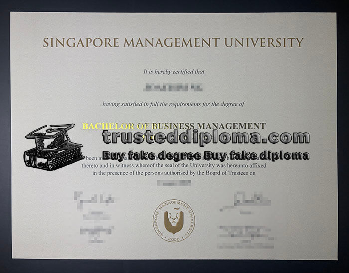 purchase realistic Singapore Management University diploma