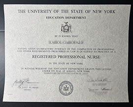 purchase realistic USNY Registered Professional Nurse certificate