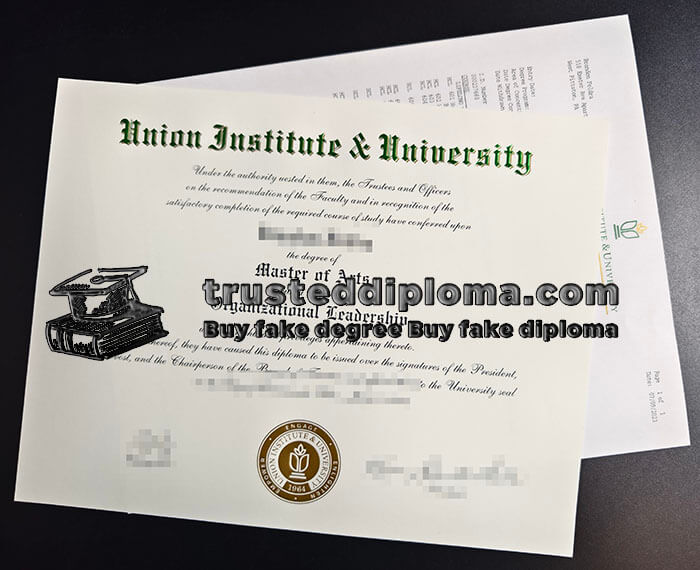 purchase realistic Union Institute & University diploma