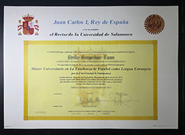 purchase realistic Universidad de Salamanca diploma