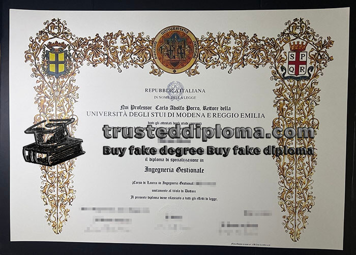 purchase realistic Universita Degli Studi di Modena E Reggio Emilia diploma