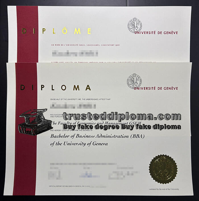 purchase realistic Universite de Geneve diploma
