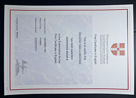 purchase realistic University of Cambridge Local Examinations Syndicate certificate