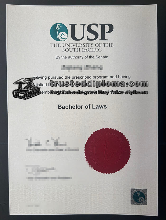 purchase realistic University of the South Pacific diploma