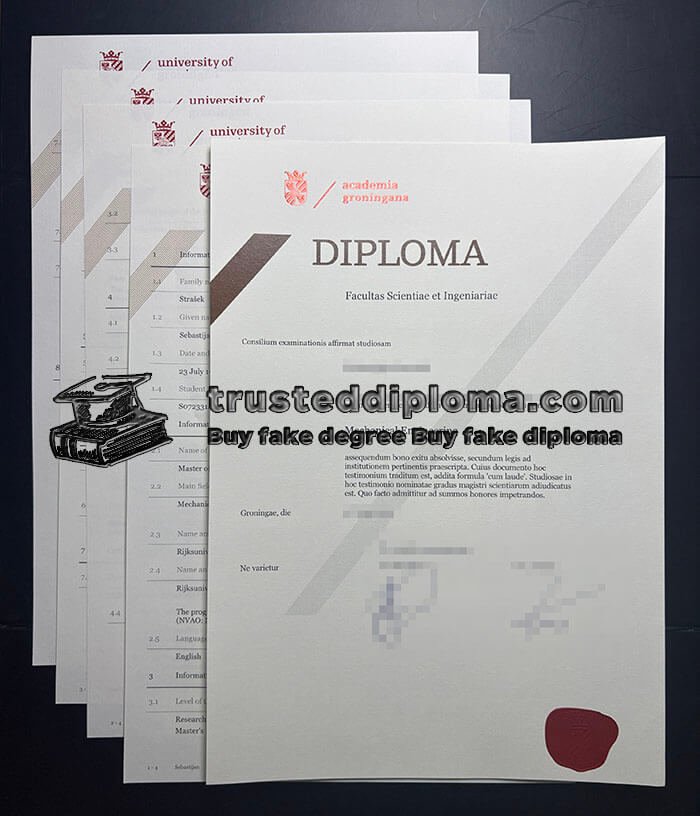 purchase realistic Academia Groningana diploma
