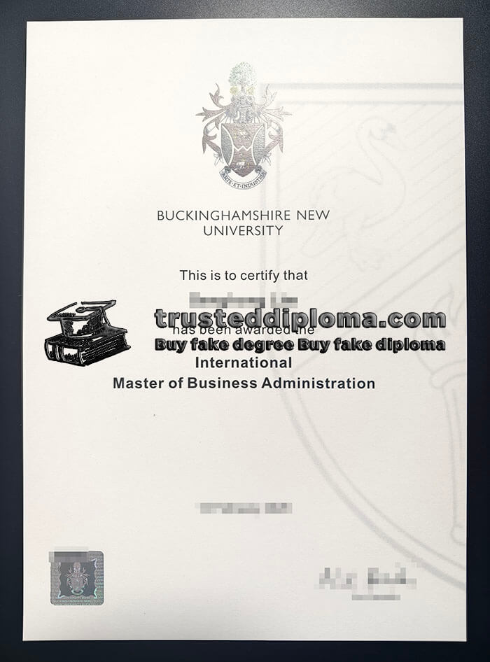 purchase realistic Buckinghamshire New University diploma