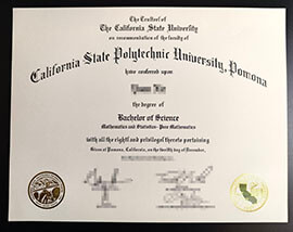 purchase realistic Cal Poly Pomona degree