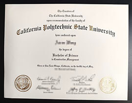 purchase realistic Cal Poly degree