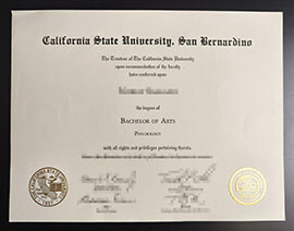 purchase realistic Cal State San Bernardino degree