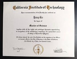 purchase realistic California Institute of Technology degree