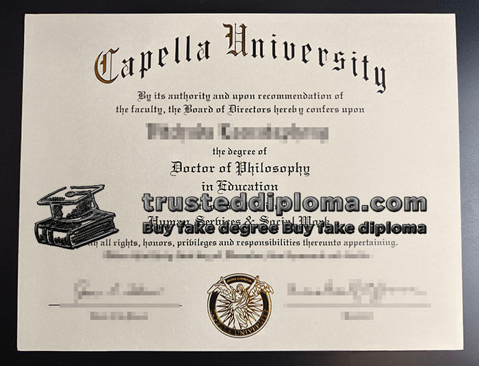 purchase realistic Capella University diploma