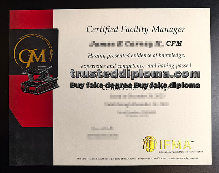 purchase realistic Certified Facility Manager certificate