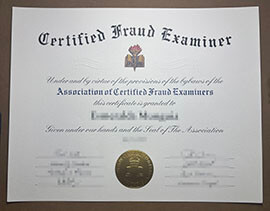 purchase realistic Certified Fraud Examiner certificate
