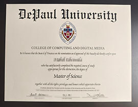 purchase realistic Depaul University degree