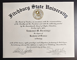 purchase realistic Fitchburg State University degree