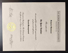 purchase realistic GW School of Business degree