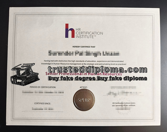 purchase realistic HR Certification Institute certificate