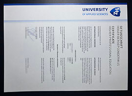 purchase realistic HZ University of Applied Sciences certificate