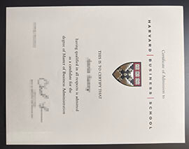purchase realistic Harvard Business School degree