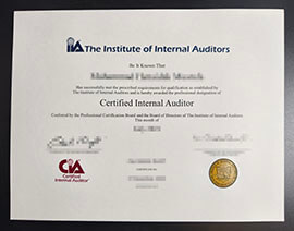 purchase realistic Institute of Internal Auditors CIA certificate
