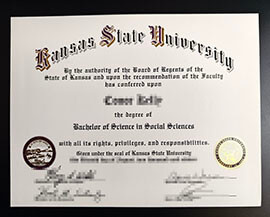 purchase realistic Kansas State University degree
