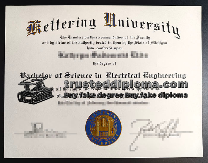 purchase realistic Kettering University diploma
