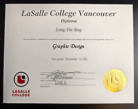 purchase realistic Lasalle College Vancouver diploma