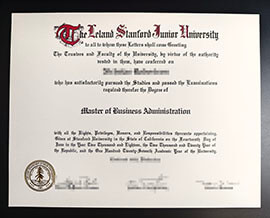 purchase realistic Leland Stanford Junior University degree