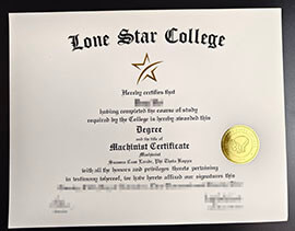 purchase realistic Lone Star College degree