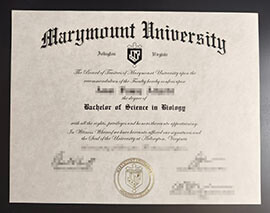 purchase realistic Marymount University degree