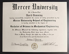 purchase realistic Mercer University degree